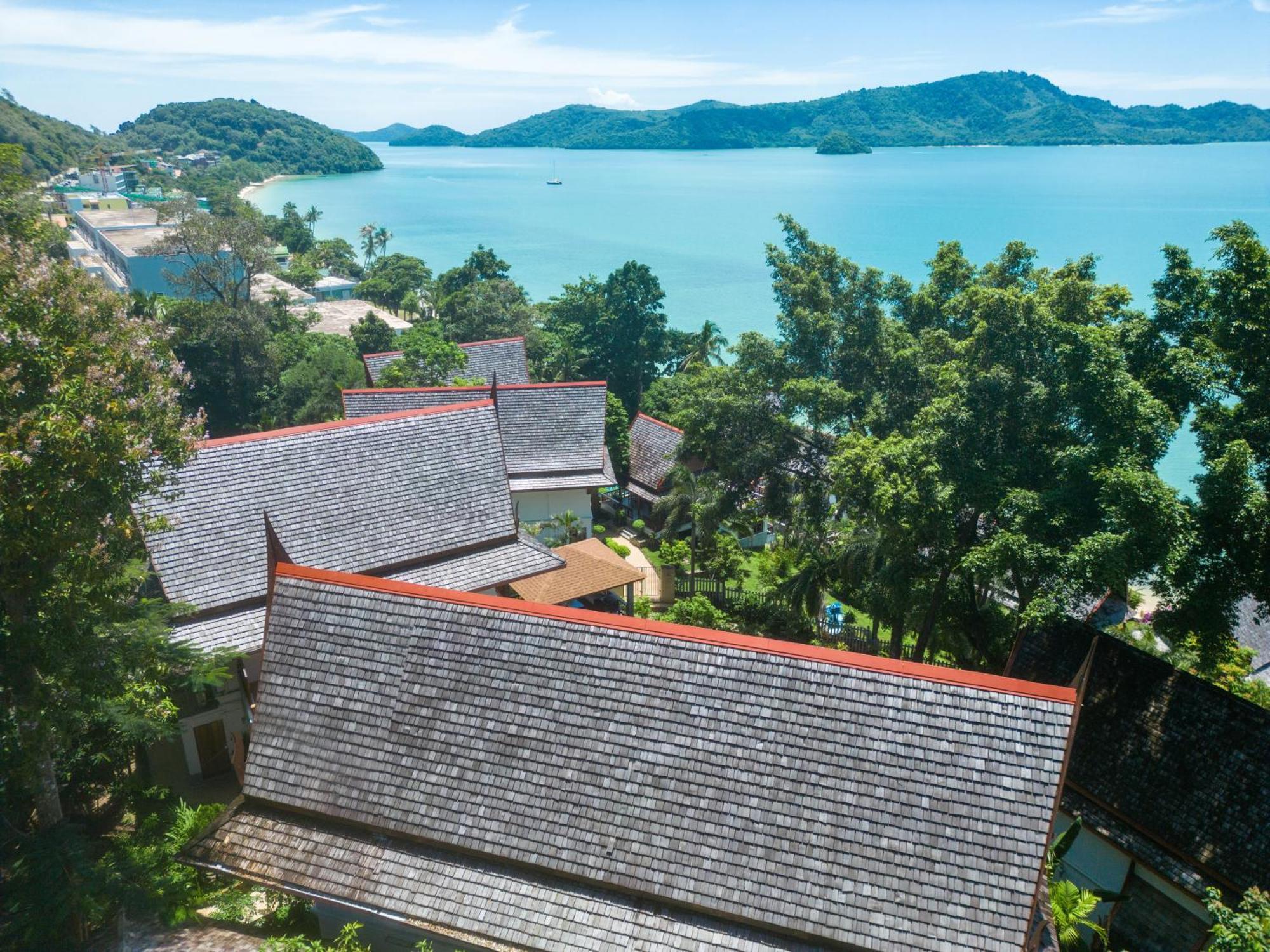 悬崖别墅 无边海景 直达海滩 五卧泰式独栋私人泳池别墅 超漂亮日出 Phuket Exterior photo